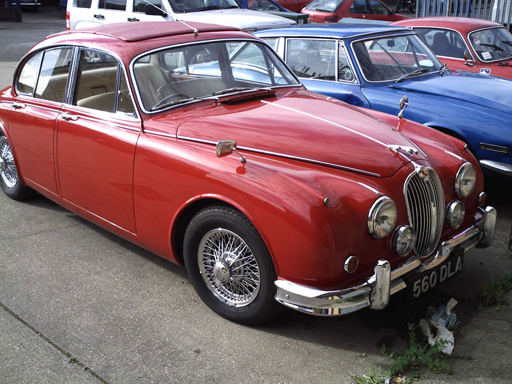 Triumph classic car restoration